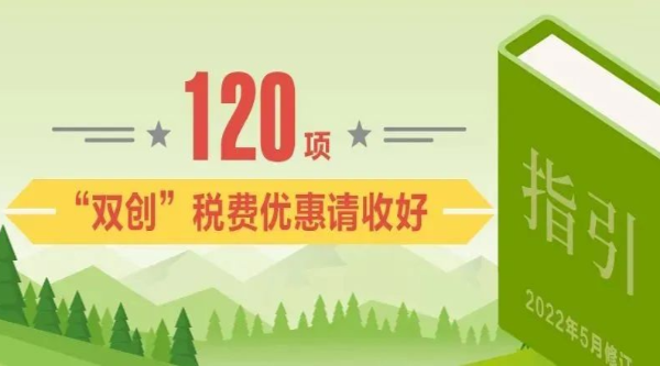 支持“大眾創業 萬眾創新”，這120項稅費優惠政策請收好