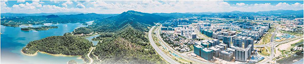中韓（惠州）產業園建設在風光秀麗的觀洞水庫旁.jpg