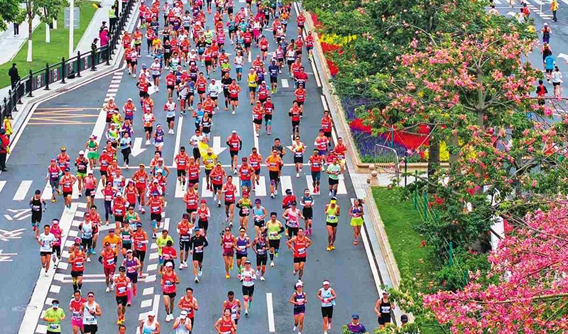 2024廣州馬拉鬆賽刷新曆史 男子組前五名均打破賽會紀錄
